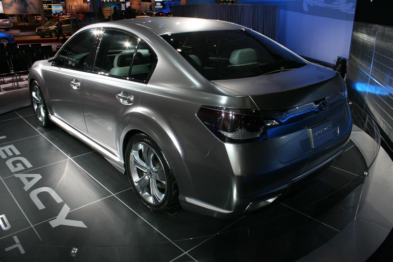 Illustration for article titled Subaru Legacy Concept: Fully Revealed With Details